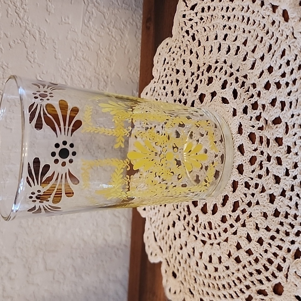 Anchor Hocking MCM Tumblers Barware Gold & Yellow - Picture 3 of 8